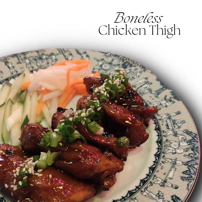 Boneless Chicken Thigh 1 Boneless chicken thigh from troi oi