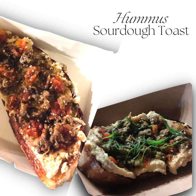 Hummus sourdough toast 1 hummus sourdough toast from liwayway eatery Laguna