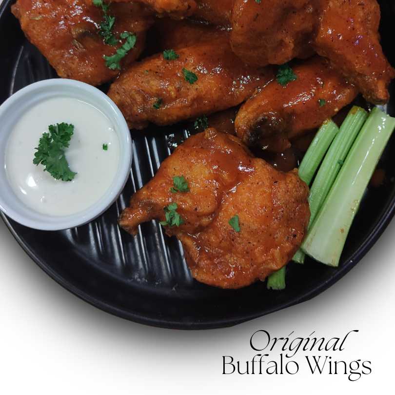 Original Buffalo Wings 1 Original buffalo wings from Mint and Snow