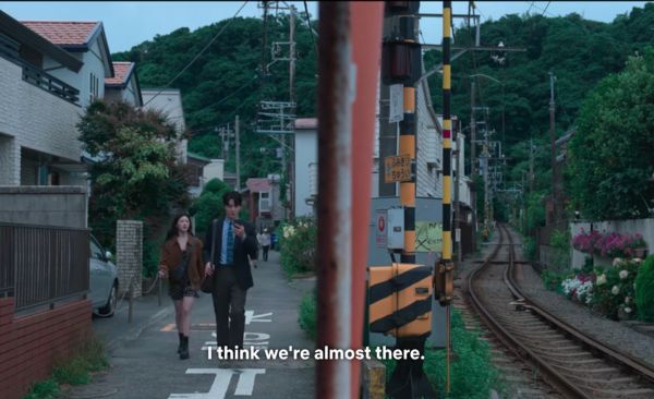 Scene before they parted ways